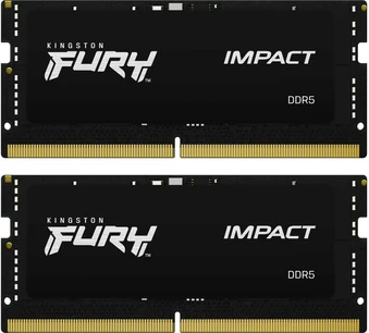 Kingston FURY Impact SO-DIMM 32GB Kit, DDR5-6000, CL38-38-38, 1RX8
