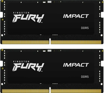 Kingston FURY Impact SO-DIMM 32GB Kit, DDR5-4800, CL38-38-38, 1RX8