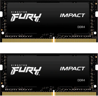 Kingston FURY Impact SO-DIMM 32GB Kit, DDR4-2400, CL14-14-14, 2R