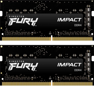 Kingston FURY Impact SO-DIMM 16GB Kit, DDR4-3200, CL20-22-22, 1RX8