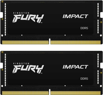 Kingston FURY Impact SO-DIMM 64GB Kit, DDR5-5600, CL40-40-40, 2RX8
