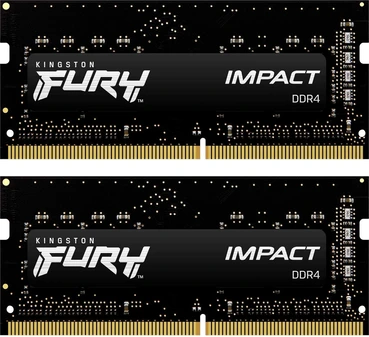 Kingston FURY Impact SO-DIMM 32GB Kit, DDR4-3200, CL20-22-22, 1RX8