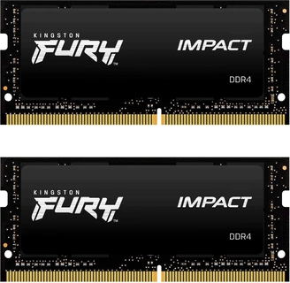 Kingston FURY Impact SO-DIMM 64GB Kit, DDR4-3200, CL20-22-22, 2RX8