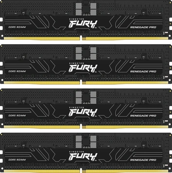 Kingston FURY Renegade Pro RDIMM 128GB Kit, DDR5-6800, CL34-44-44, 2RX8, reg ECC