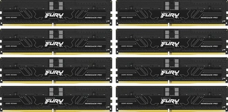 Kingston FURY Renegade Pro RDIMM 256GB Kit, DDR5-4800, CL36-38-38, 1RX4, reg ECC