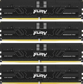 Kingston FURY Renegade Pro RDIMM 64GB Kit, DDR5-5600, CL28-34-34, 1RX8, reg ECC