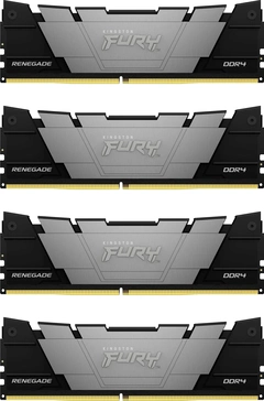Kingston FURY Renegade UDIMM 128GB Kit, DDR4-3600, CL18-22-22, 2RX8