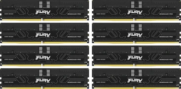 Kingston FURY Renegade Pro RDIMM 256GB Kit, DDR5-6800, CL34-44-44, 2RX8, reg ECC