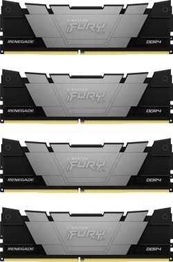 Kingston FURY Renegade UDIMM 128GB Kit, DDR4-3200, CL16-19-19, 2RX8