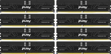 Kingston FURY Renegade Pro RDIMM 128GB Kit, DDR5-6000, CL32-38-38, 1RX8, reg ECC