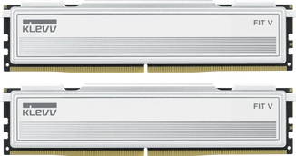Klevv Fit V Ceramic White UDIMM 32GB Kit, DDR5-6000, CL28-36-36-76