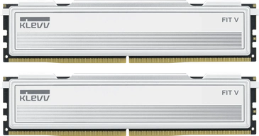 Klevv Fit V Ceramic White UDIMM 32GB Kit, DDR5-6000, CL30-36-36-76
