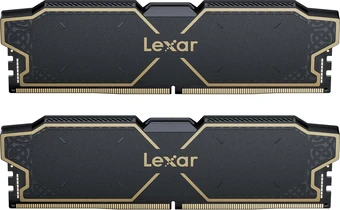 Lexar THOR OC Black UDIMM 32GB Kit, DDR5-6000, CL38-48-48-96