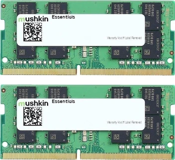 Mushkin Essentials SO-DIMM 32GB Kit, DDR4-2666, CL19-19-19-43