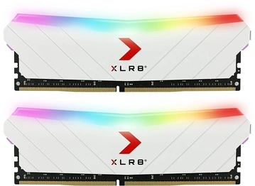 PNY XLR8 Gaming Epic-X RGB White Edition UDIMM 16GB Kit, DDR4-3200, CL16-18-18-36