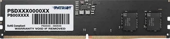 Patriot Signature Line DIMM 8GB, DDR5-5200, CL42-42-42-84, on-die ECC