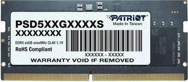 Patriot Signature Line SO-DIMM 8GB, DDR5-5600, CL46-46-46-90, 1R