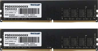 Patriot Signature Line UDIMM 16GB Kit, DDR4-3200, CL22-22-22-52