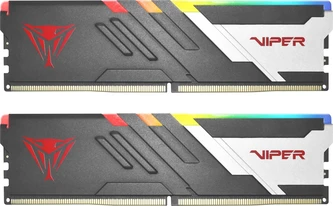 Patriot Viper VENOM RGB UDIMM 32GB Kit, DDR5-6000, CL30-40-40-76