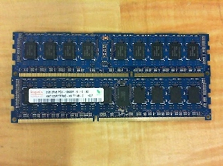 SK hynix RDIMM 2GB, DDR3-1333, CL9-9-9, 2R, reg ECC
