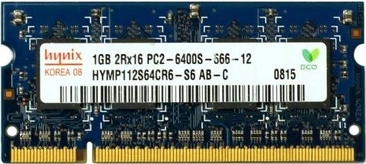 SK hynix SO-DIMM 1GB, DDR2-800, CL5