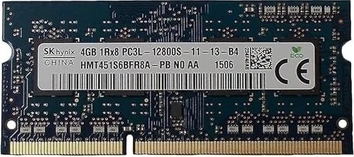 SK hynix SO-DIMM 4GB, DDR3L-1600, CL11-11-11, 1R
