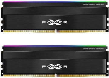 Silicon Power XPOWER Zenith RGB black UDIMM 64GB Kit, DDR5-6000, CL30-38-38-96