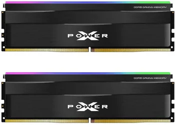 Silicon Power XPOWER Zenith RGB black DIMM Kit 64GB, DDR5-6000, CL30-38-38-96, on-die ECC