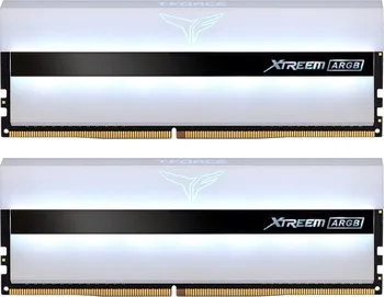 TeamGroup T-Force XTREEM ARGB White DIMM Kit 32GB, DDR4-3200, CL16-18-18-38