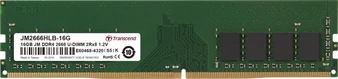 Transcend JetRam UDIMM 16GB, DDR4-2666, CL19-19-19