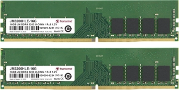 Transcend JetRam UDIMM 32GB Kit, DDR4-3200, CL22
