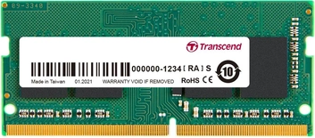 Transcend JetRam SO-DIMM 8GB, DDR4-3200, CL22, 1RX16