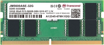 Transcend JetRam SO-DIMM 48GB, DDR5-5600, CL46, 2RX8