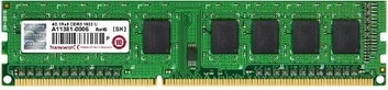 Transcend JetRam UDIMM 4GB, DDR3-1600, CL11, 1RX8