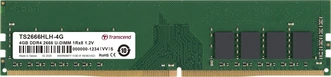 Transcend UDIMM 4GB, DDR4-2666, CL19-19-19