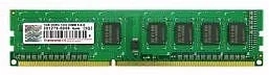 Transcend UDIMM 8GB, DDR3-1333, CL9-9-9-24, 2RX8