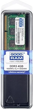 goodram Play SO-DIMM 4GB, DDR3-1600, CL11, 1RX8