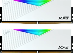 ADATA XPG LANCER RGB White Edition UDIMM 32GB Kit, DDR5-6400, CL32-39-39, 1RX8