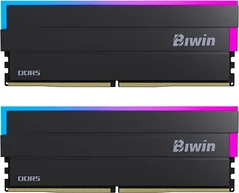 Biwin Black Opal DW100 RGB Black UDIMM 32GB Kit, DDR5-6000, CL28-35-35-72, 1RX8
