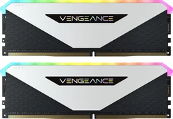 Corsair Vengeance RGB RT White UDIMM 32GB Kit, DDR4-3200, CL16-20-20-38