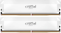 Crucial Pro Overclocking White UDIMM 32GB Kit, DDR5-6400, CL38-40-40-84