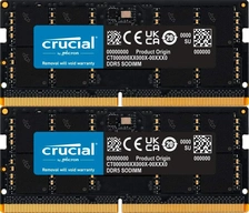 Crucial SO-DIMM 64GB Kit, DDR5-4800, CL40-39-39, 2RX8