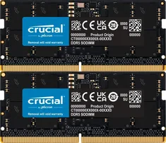 Crucial SO-DIMM Kit 64GB, DDR5-5600, CL46-45-45, on-die ECC