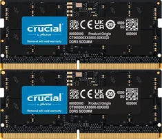 Crucial SO-DIMM Kit 32GB, DDR5-5600, CL46-45-45, on-die ECC