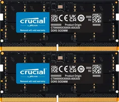Crucial SO-DIMM Kit 64GB, DDR5-5200, CL42-42-42, on-die ECC
