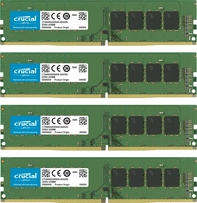 Crucial UDIMM 64GB Kit, DDR4-2133, CL15, 2RX8