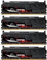 G.Skill Sniper DIMM Kit 32GB, DDR3-2133, CL10-12-12-31