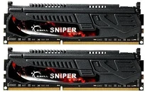 G.Skill Sniper UDIMM 8GB Kit, DDR3-2400, CL11-13-13-31