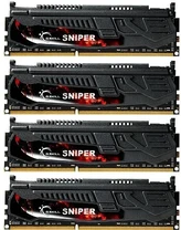 G.Skill Sniper UDIMM 32GB Kit, DDR3-2133, CL10-12-12-31, 2R