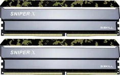 G.Skill SniperX Digital Camouflage DIMM Kit 32GB, DDR4-3200, CL16-18-18-38
